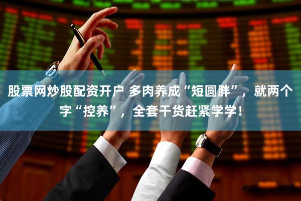 股票网炒股配资开户 多肉养成“短圆胖”，就两个字“控养”，全套干货赶紧学学！